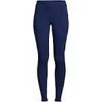 Women's Starfish Mid Rise Knit Leggings - Lands' End - Blue - XL