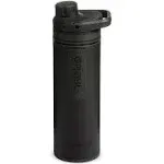 Grayl UltraPress Purifier Bottle, Covert Black, 16.9oz