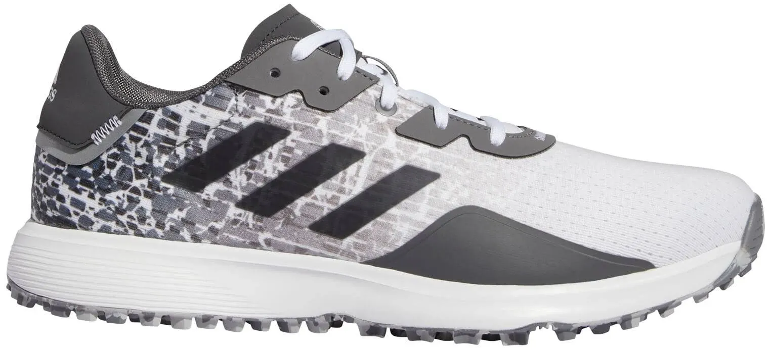 Adidas S2G Wide Spikeless Golf Shoes - Men's - Cloud White / Grey Four / Grey Six ...