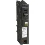 Square D - HOM120PCAFIC Homeline Circuit Breaker, 20-Amp, 120V, 1-Pole CAFCI , Plug-On Neutral