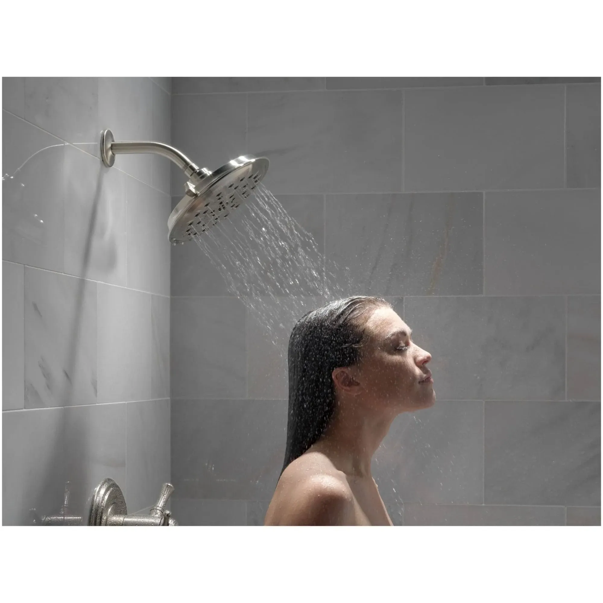 Universal Showering Components Ultrasoak 4-Setting Shower Head