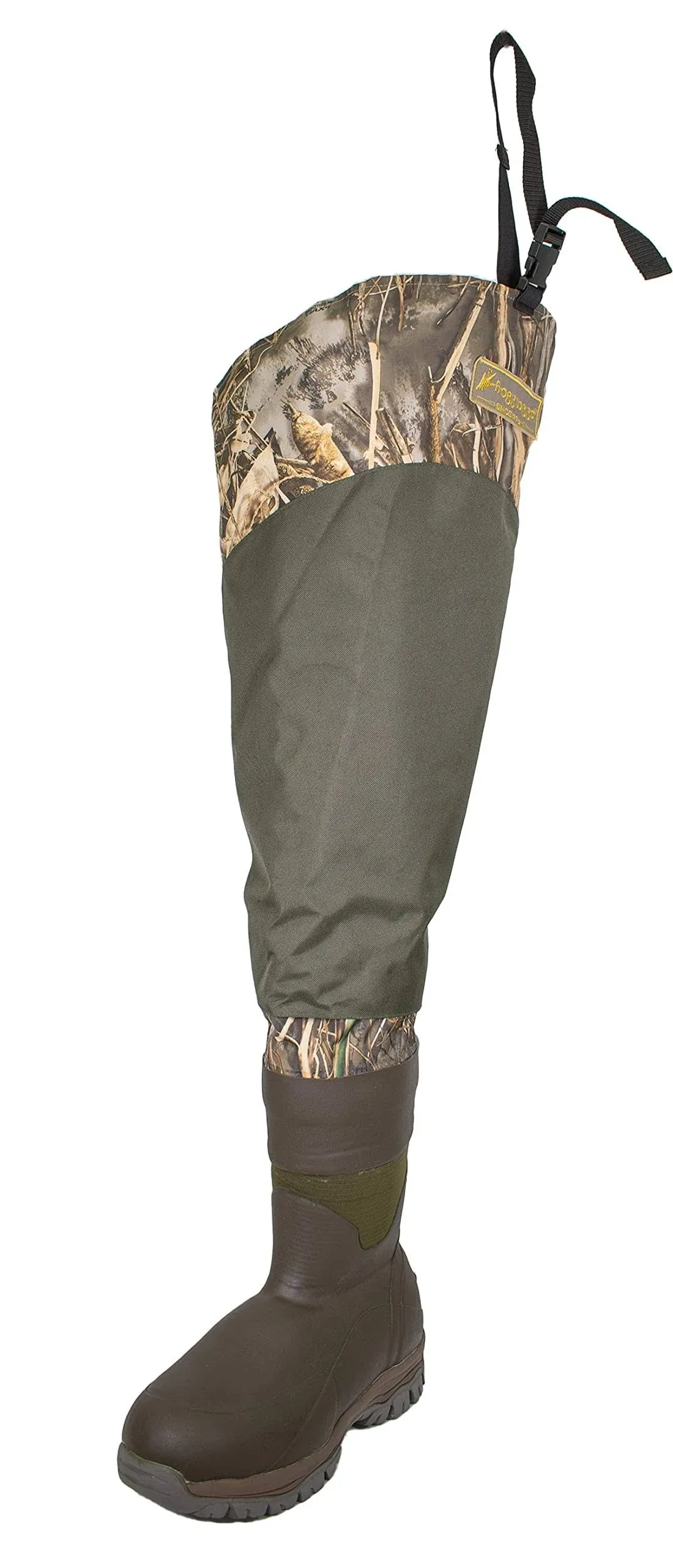 FROGG TOGGS Rana II PVC Bootfoot Hip Wader, Cleated or Felt Outsole