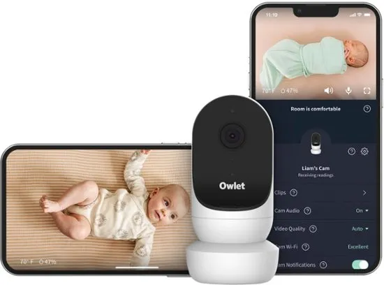 Owlet Cam 2 Smart HD Video Baby Monitor - White