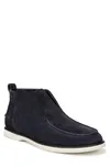 Carlton Boot In Night Blue Leather