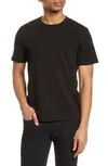 Crew Neck T-shirt In Black