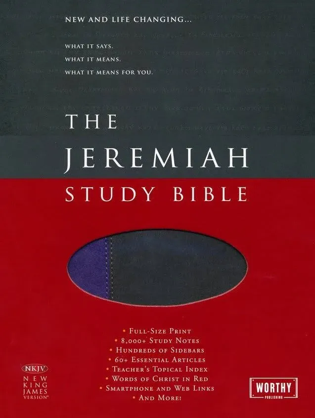 Study Bible, NKJV HARDCOVER – Illustrated 2013 by Dr. David Jeremiah