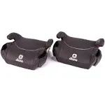 Diono Solana - Pack of 2 Backless Booster Car Seats - Black