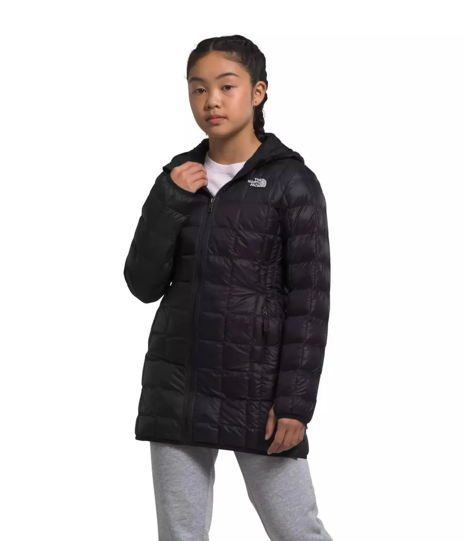 The North Face Girls' Thermoball Parka - Medium - TNF Black