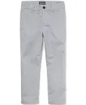 The Children&#039;s Place Boys Size 16 Gray Pants Straight Stretch Fin Gray 3015466 