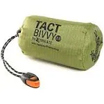 Survival Frog Tact Bivvy 2.0 Emergency Sleeping Bag w/Stuff Sack, Carabiner, ...