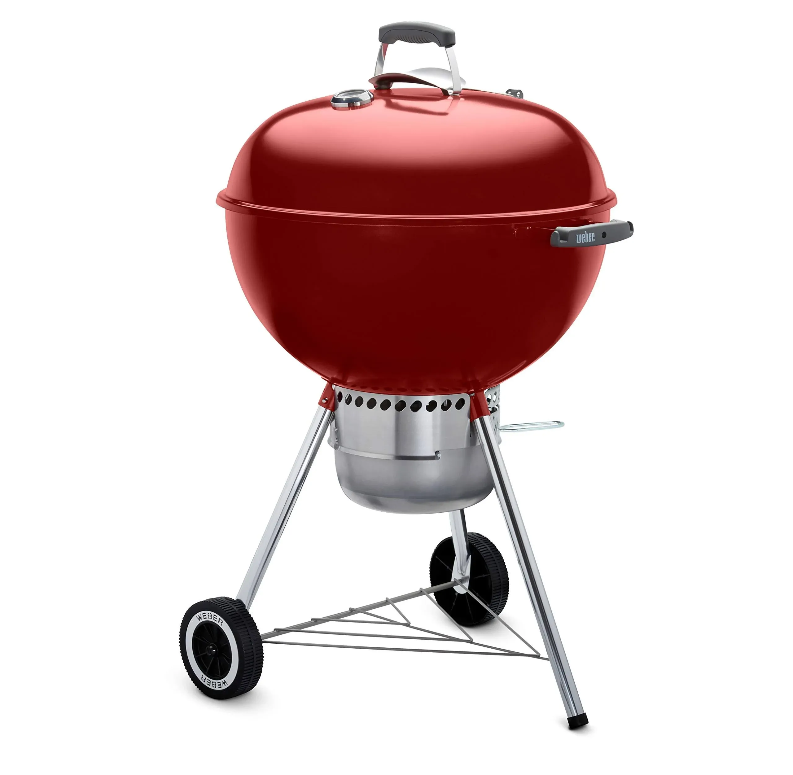 Weber 22 in. Original Kettle Premium Charcoal Grill Crimson