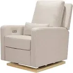 Babyletto Sigi Electronic Recliner and Glider in Eco Performance Fabric with USB Port