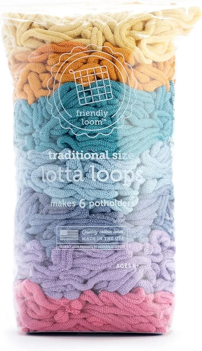 Friendly Loom Traditional Size Lotta Loops - Botanicals