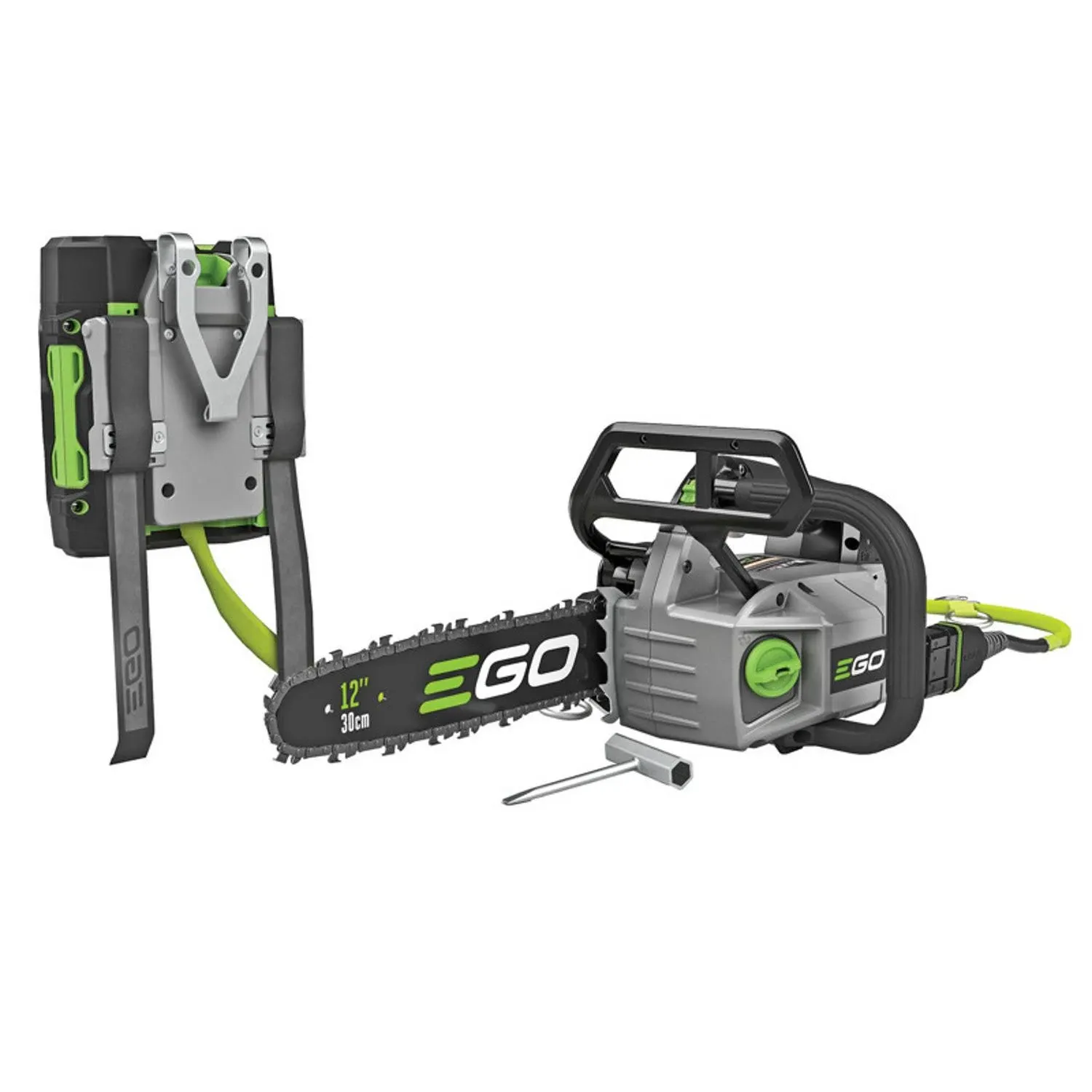 Ego Power+ CSX3003 Commercial Top Handle Chainsaw with Battery Holster, 5Ah Battery and Charger