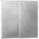 Wall Control Metal Pegboard Pack - Black