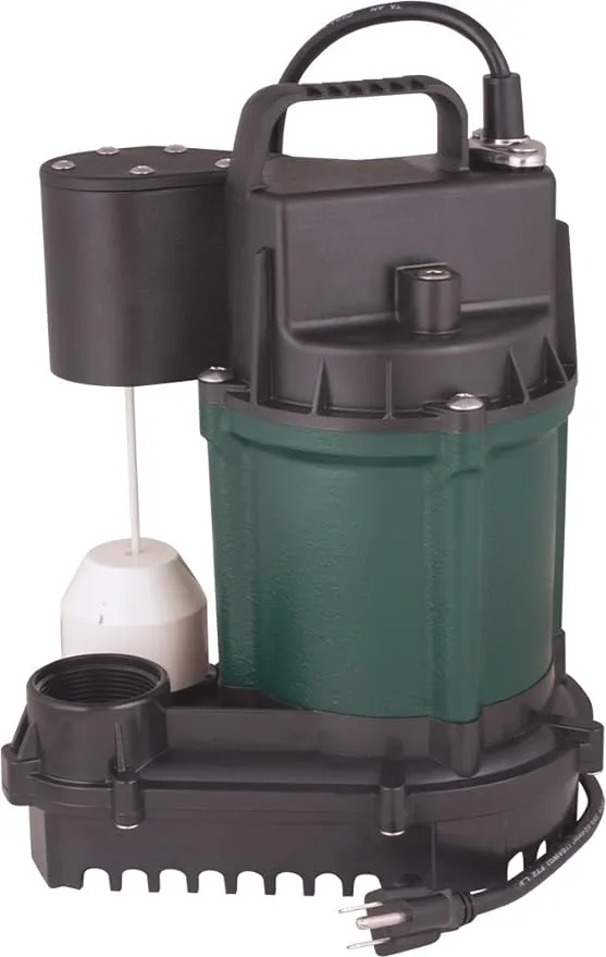 Star Water Systems H2O Pro 3/4 HP 4320 GPH Cast Iron Submersible Sump Pump