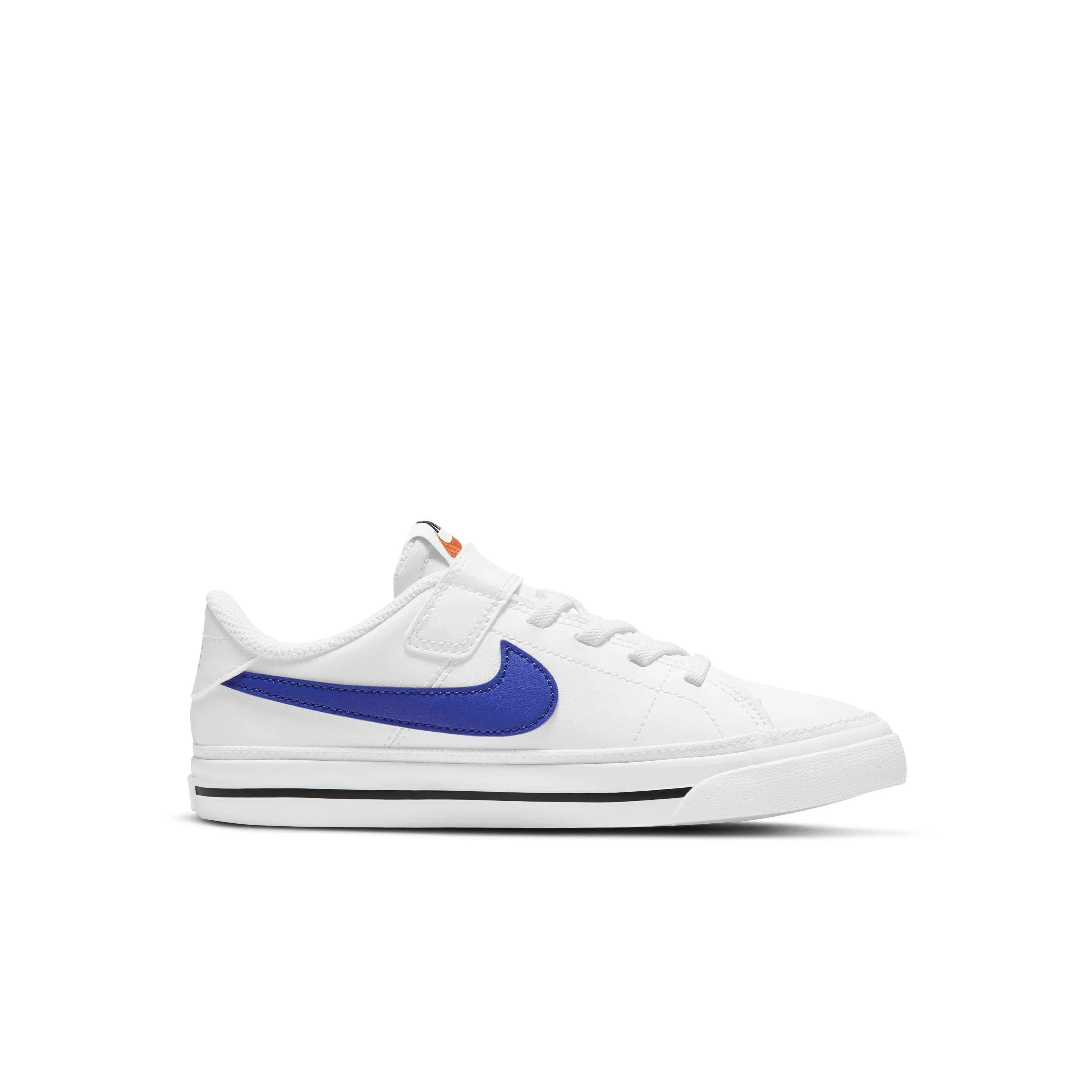 Nike Court Legacy Little Kids' Shoes White,Black,Game Royal