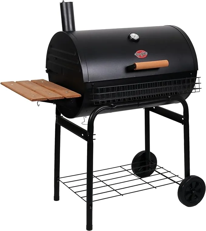 Char-Griller Pro Deluxe Charcoal Grill