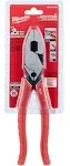 Milwaukee 48-22-6100 9 Inch Leverage Lineman Pliers w/ Crimper and Pipe Reaming Head Design