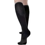 Energy Compression Socks Copper Fit® Tecnología de Fácil Uso, Negro, L/XL, Unisex