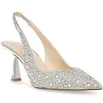 Betsey Johnson Clark Pump | Women's | Silver | Size 6.5 | Heels | Pumps | Slingback