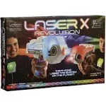 Laser X Two Player Revolution Double Blasters Battery Operated Laser Tag Gaming