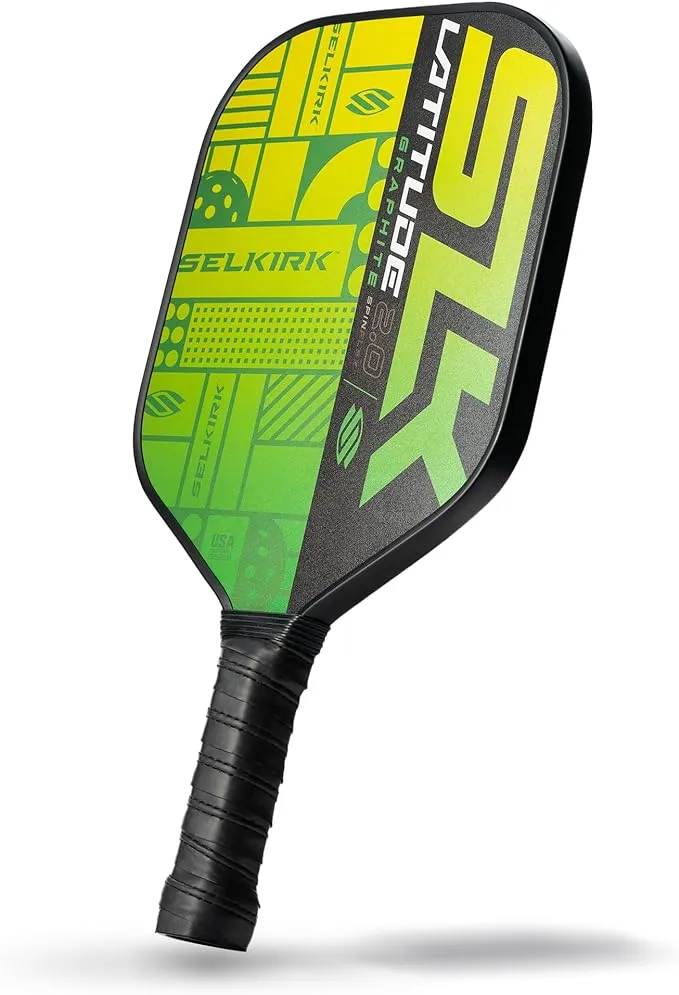 SLK Latitude 2.0 - Pickleball Paddle Green