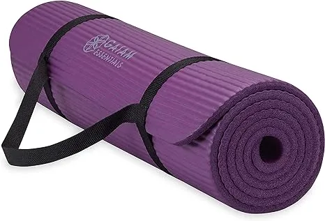 Gaiam Essentials Thick Yoga Mat