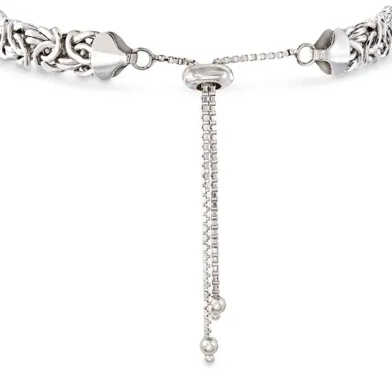 Ross-Simons Sterling Silver Byzantine Bolo Bracelet