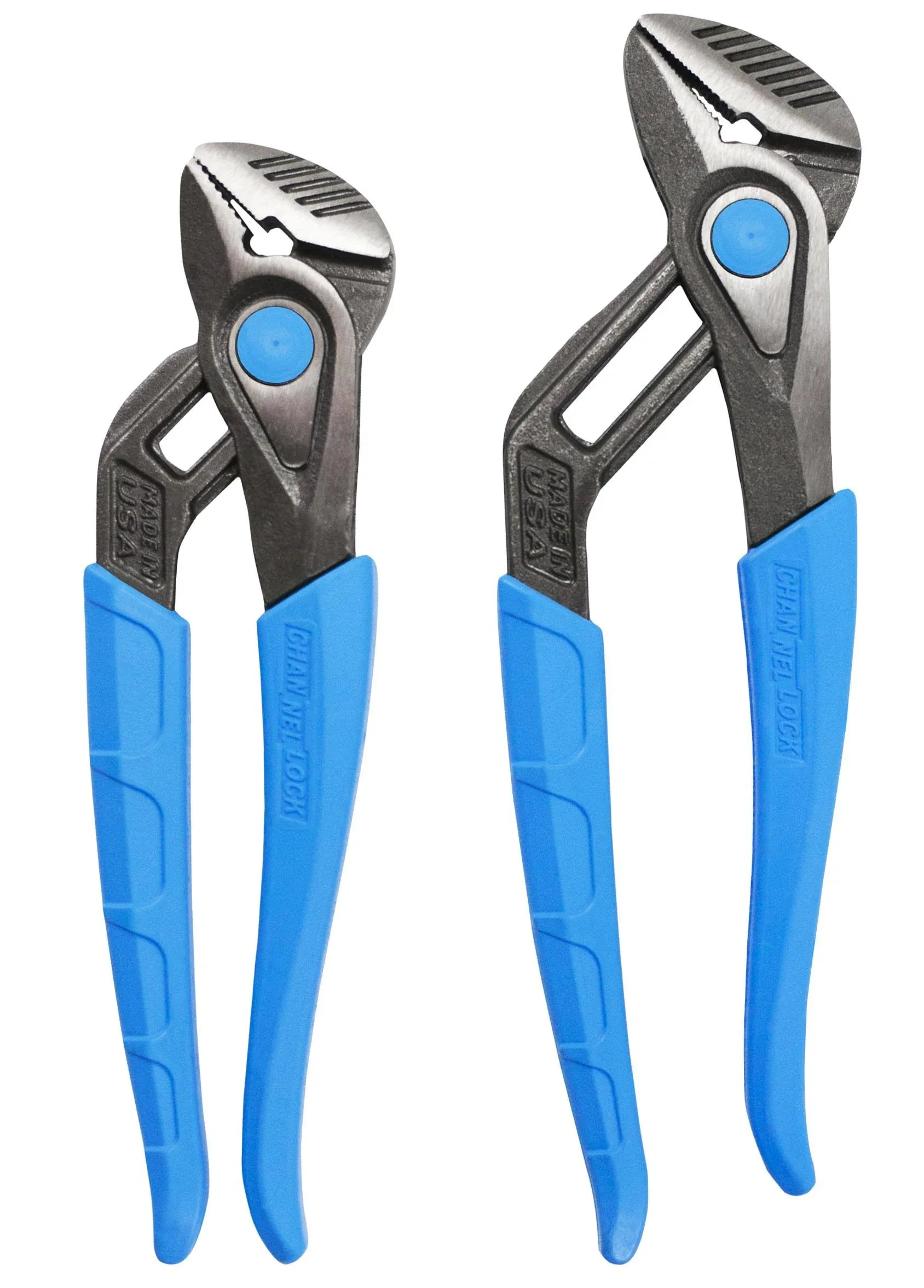 GS-1x Channellock Straight Jaw Tongue and Groove Pliers Gift Set (incl. 8" 428x and 10" 430x models)