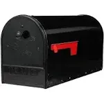 Gibraltar Mailboxes OM160B01 Outback Double Door Mailbox Black