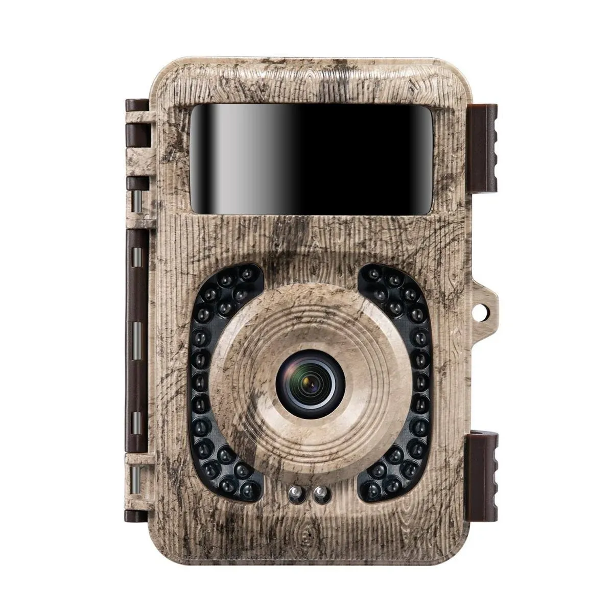 Trail Camera - 4k 48MP WiFi Hunting Camera with 0.2s Trigger Time, No Glow Infrared Led for Night Vision, Motion Activate Trail Cam with 120°Angle IP66 Waterproof with 64GB Card and 8 Batterries