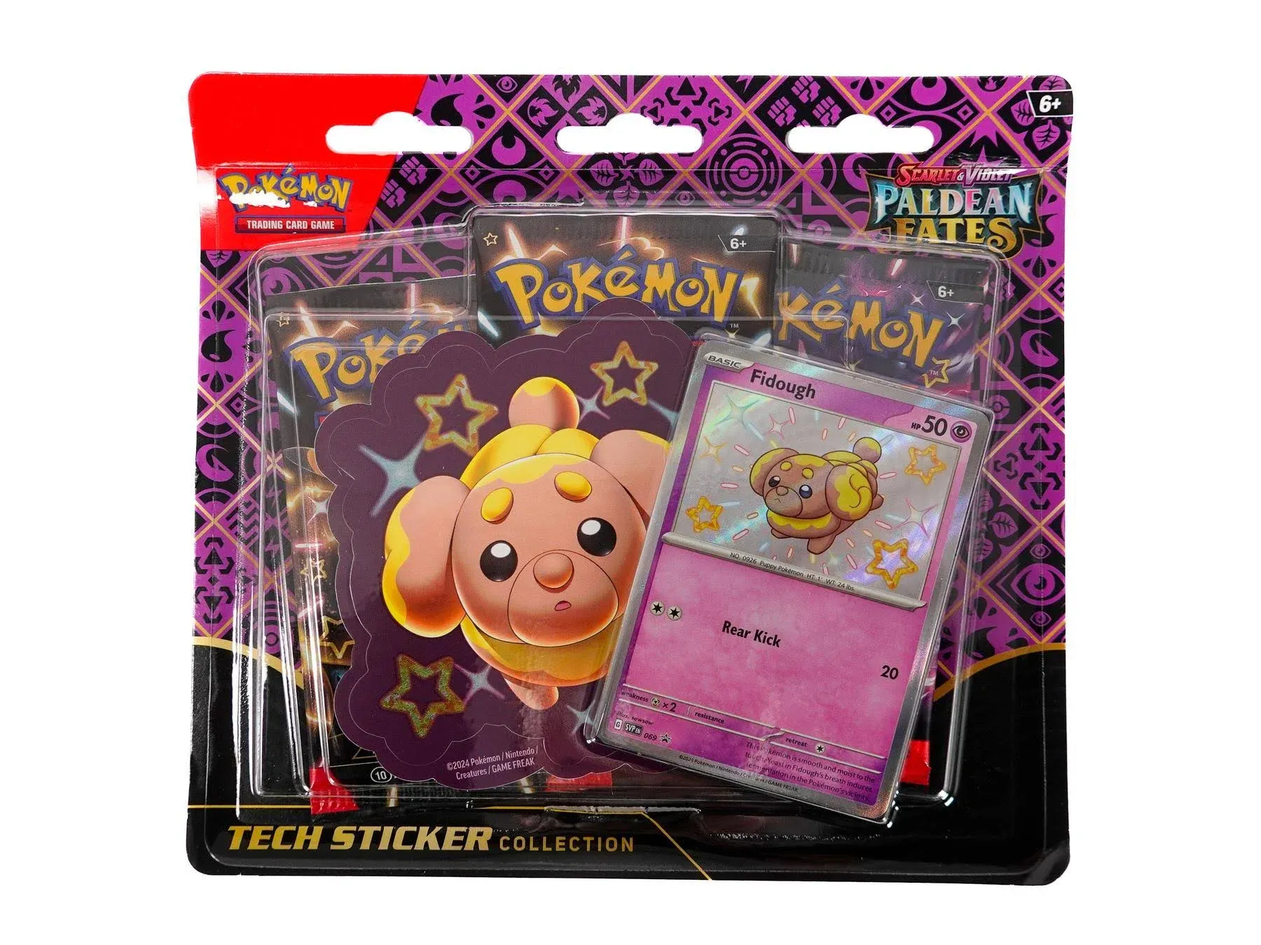 Pokemon Scarlet & Violet Paldean Fates Tech Sticker Collection