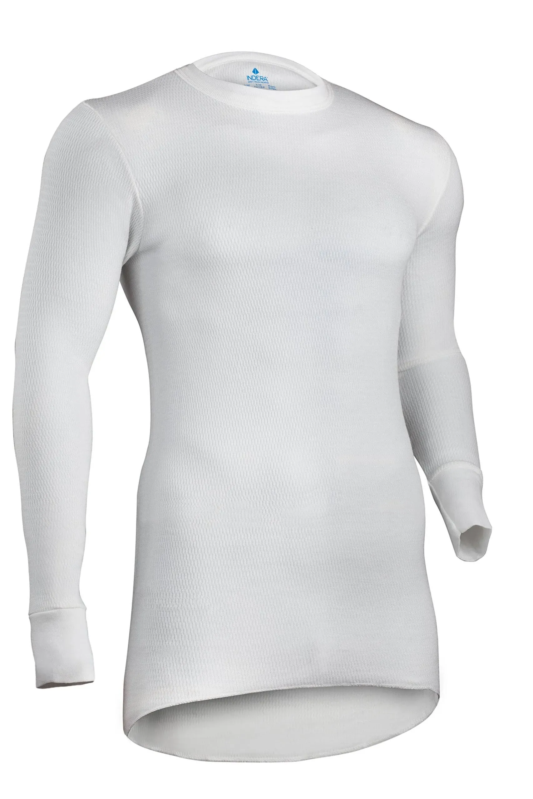 Indera Men's Icetex Cotton Outside/Fleeced Polyester with Silvadur Inside Top