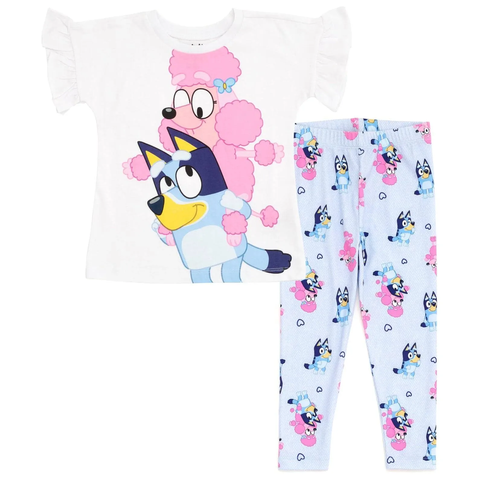 Bluey Coco Toddler Girls T-Shirt and Leggings Outfit Set