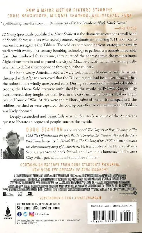 12 Strong: The Declassified True Story of the Horse Soldiers [Book]