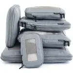 Aerotrunk Collapsible Compression Packing Cubes (6-pack) Grey / 6-Pack