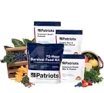 4Patriots 72-Hour Emergency Food Supply Survival Kit Freeze Dried Food