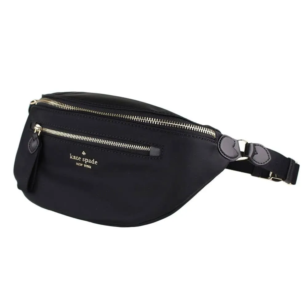 Kate Spade Bags | Kate Spade Chelsea Nylon Belt Bag | Color: Black/Gold | Size: Os | Newexperience27's Closet