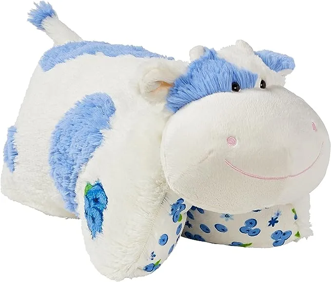 Pillow Pets Sweet Scented Blueberry Cow Pillow Pet