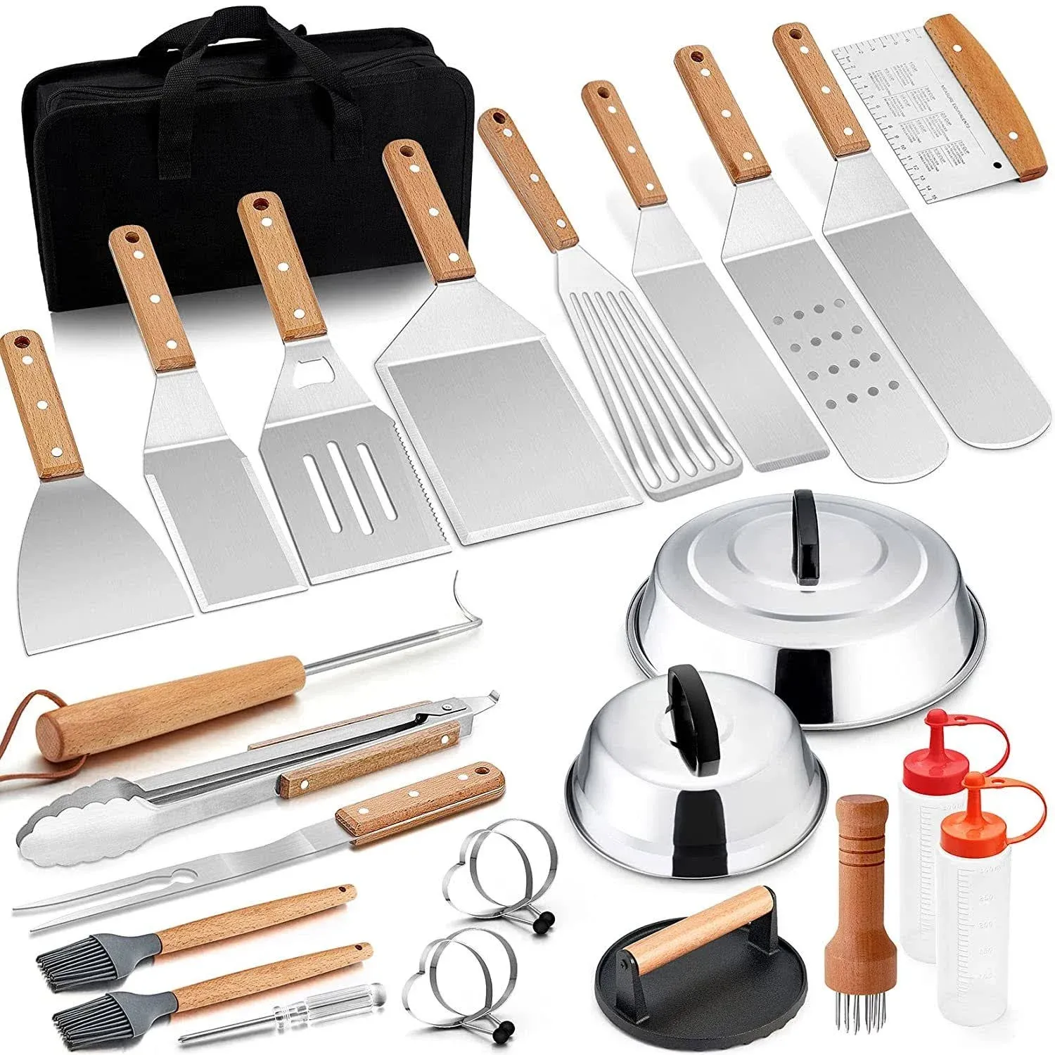 26pcs Griddle Accessories Kit Flattop Grill Accessory Tools Set For Outdoor Camp