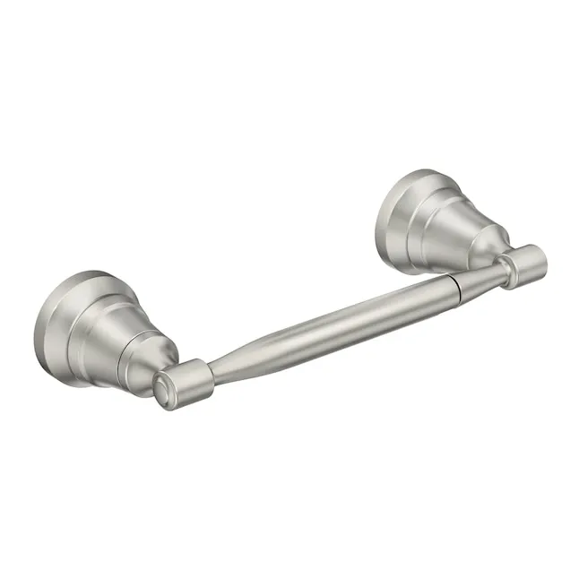 Moen Halle Brushed Nickel Wall Mount Pivot Toilet Paper Holder Lowes.com