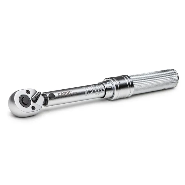 Capri Tools 1/4-Inch Drive 20-150 in/lbs Industrial Torque Wrench