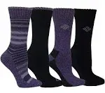 Columbia Women's 4 Pack Moisture Control Crew Socks