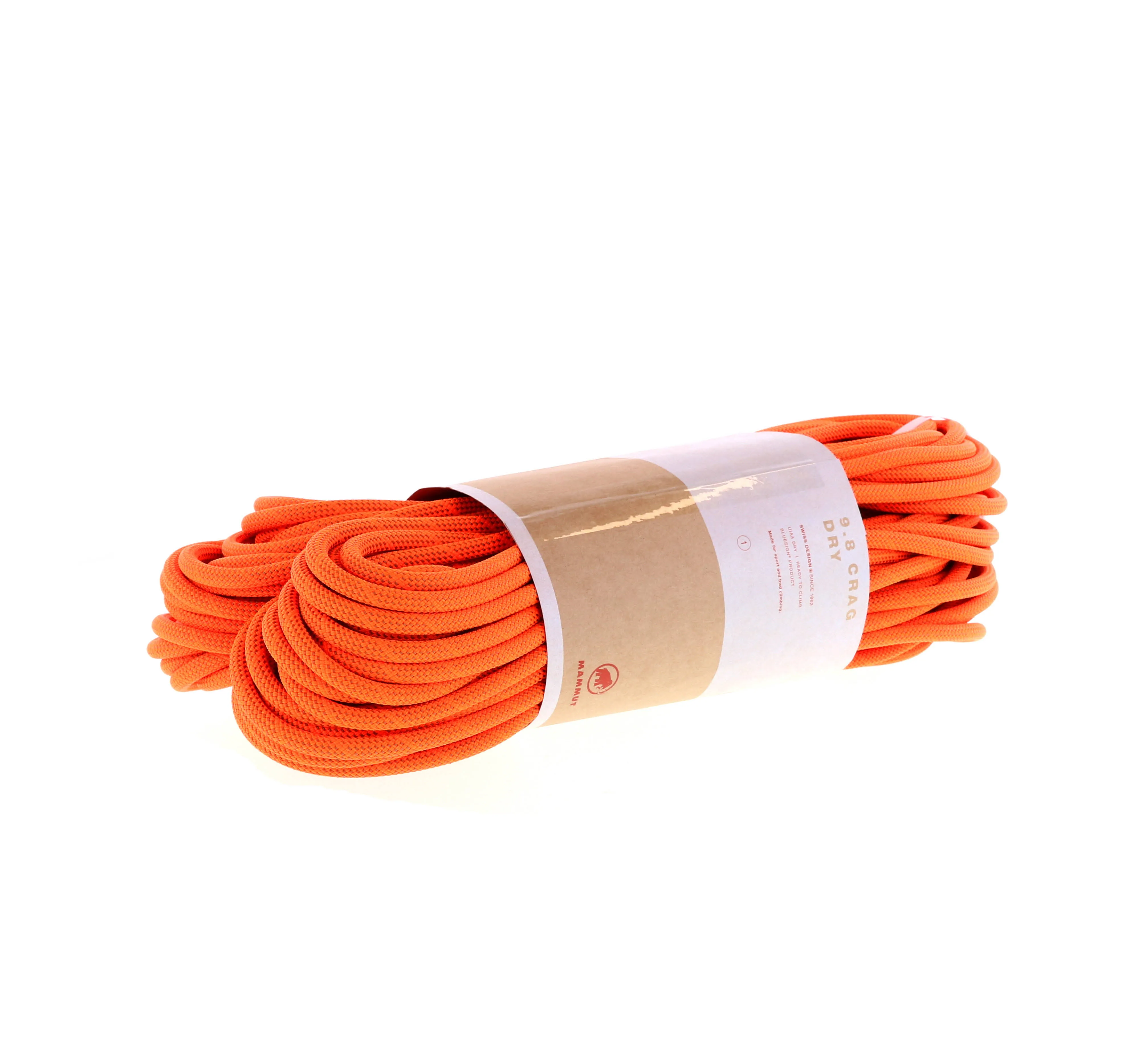 Mammut 9.8 Crag Dry Rope - Safety Orange/Boa 60m