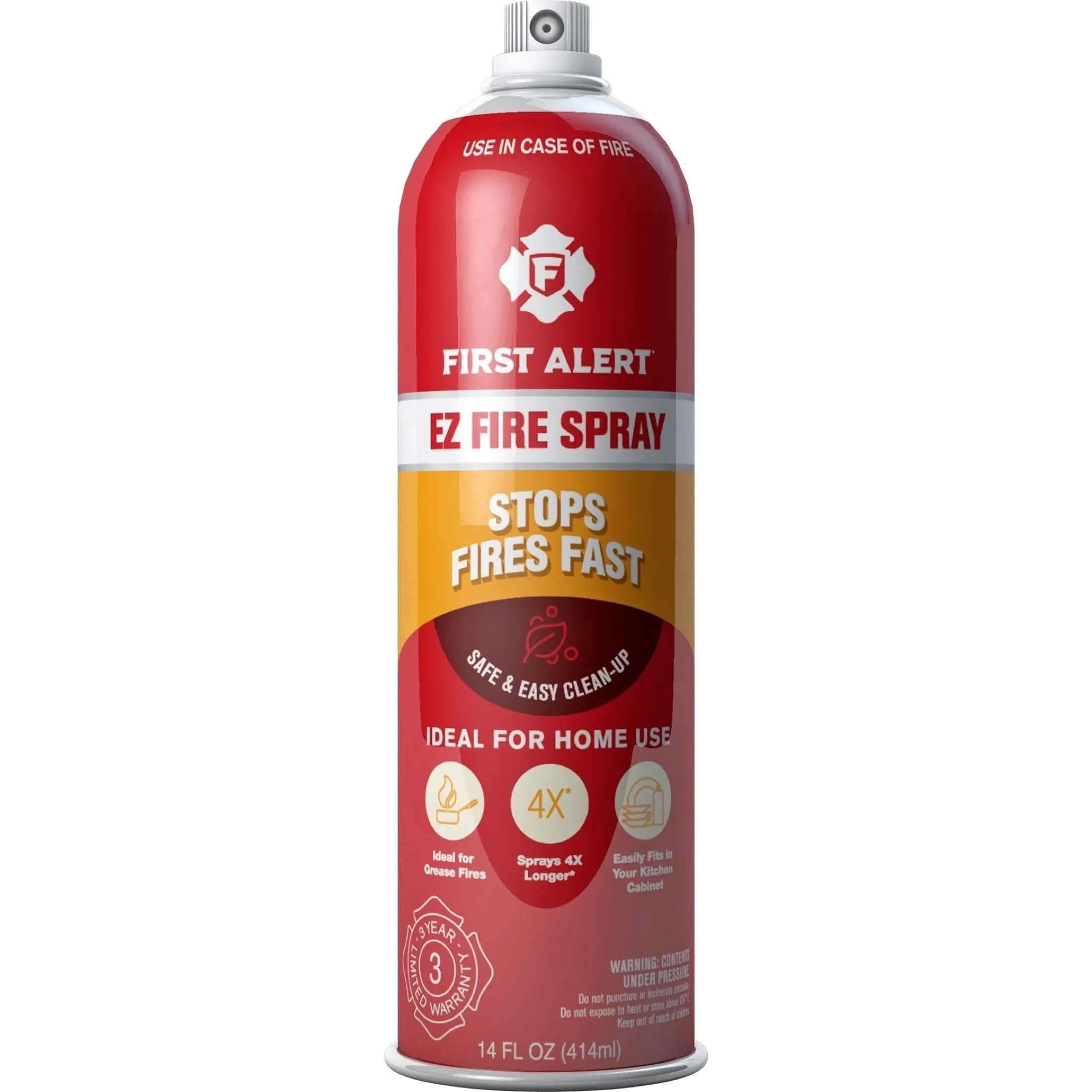 First Alert Tundra 14 oz Fire Extinguisher For Household OSHA Agency Approval