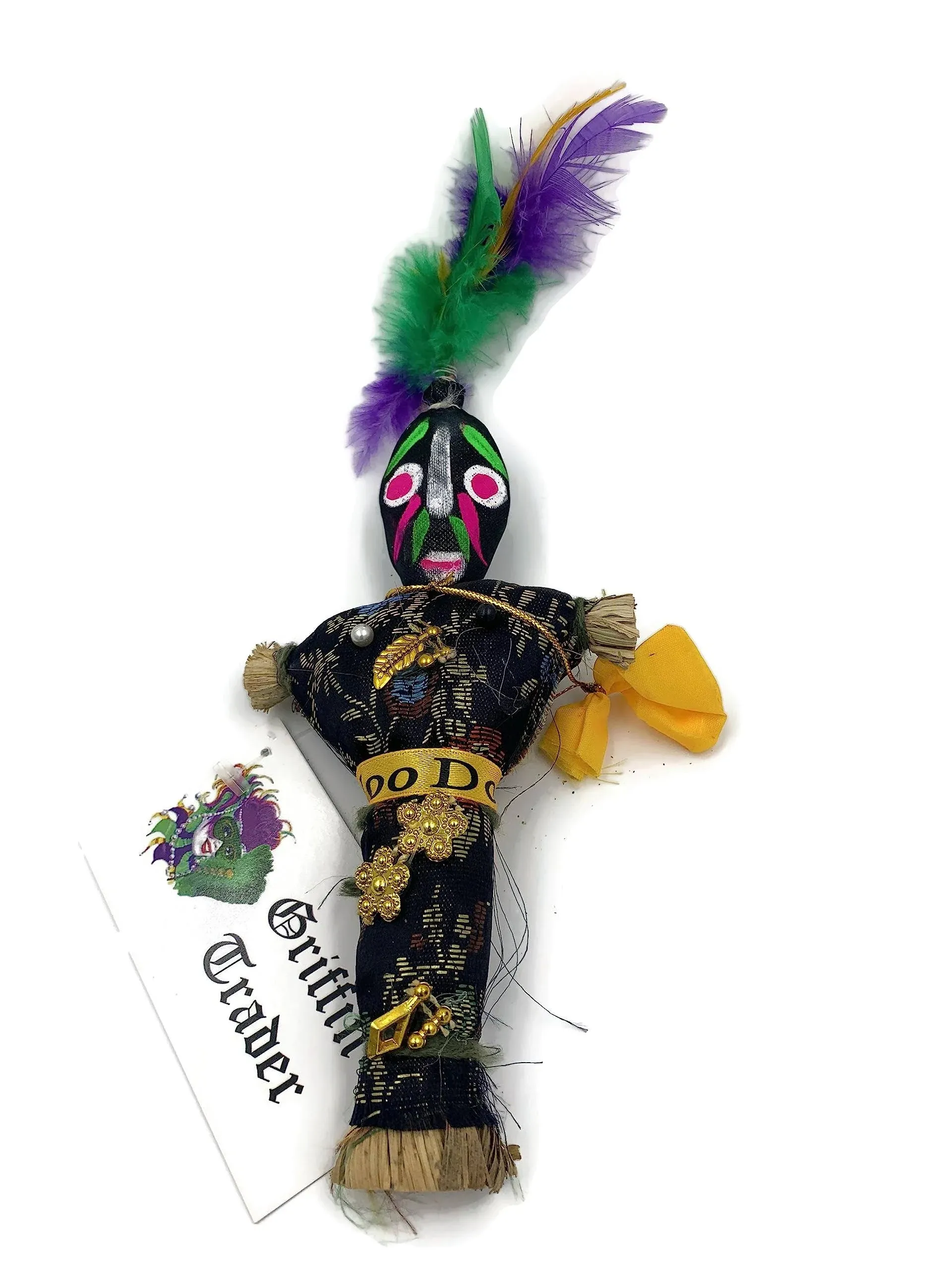 1 Authentic New Orleans Voodoo Doll - Assorted Colors