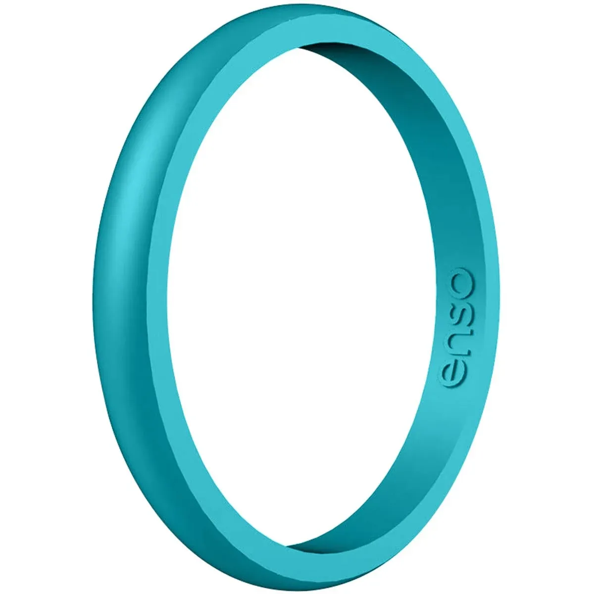 Enso Rings Classic Elements Series Silicone Ring - Silver - 10