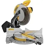 DeWalt DWS715 12" Single Bevel Compound Miter Saw 15 Amp