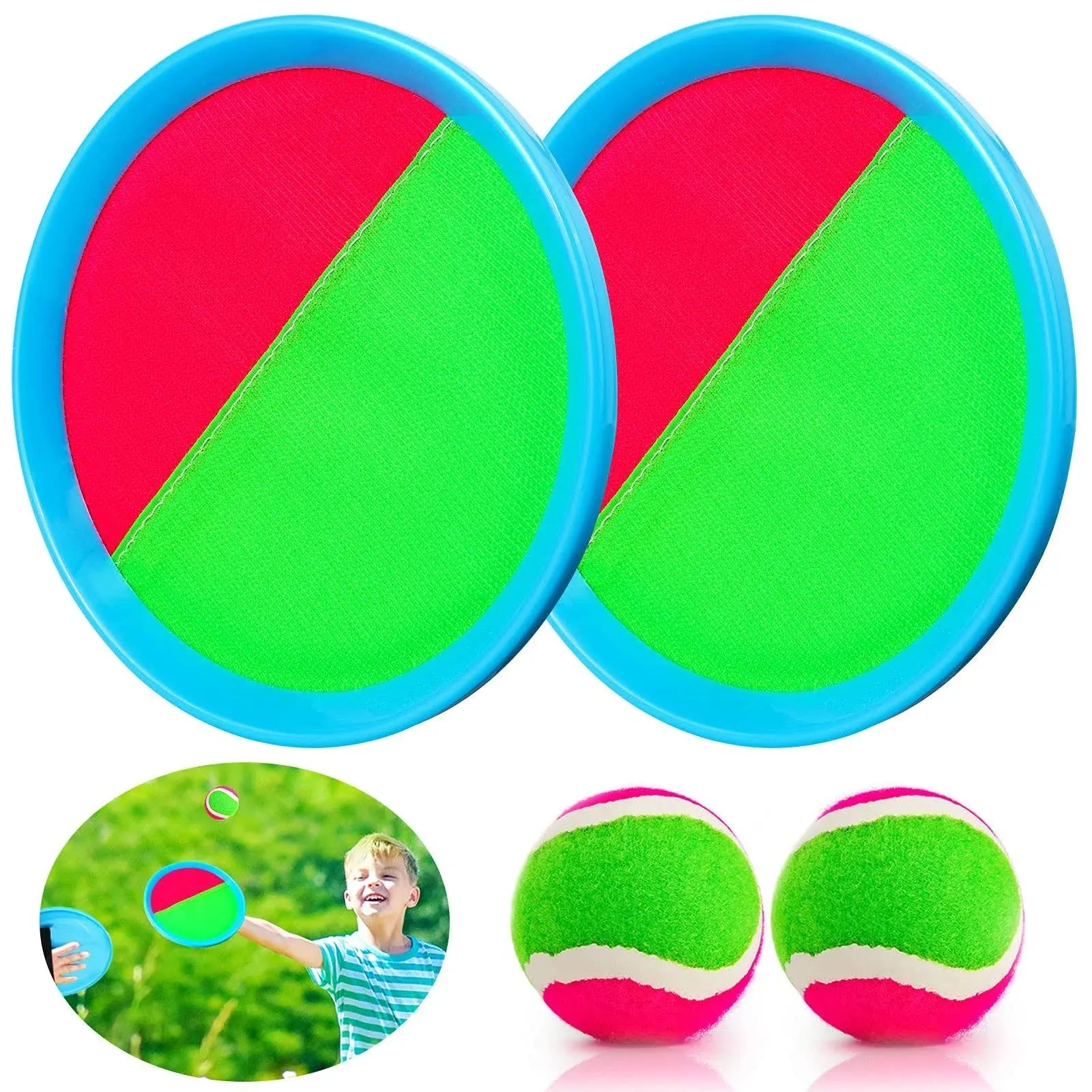 Ayeboovi Toss and Catch Game Outdoor Toys for Kids Yard Beach Camping Toys Boys 